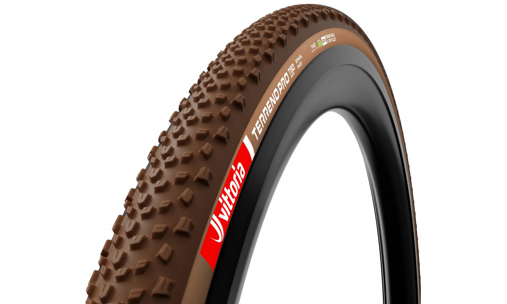 Riepa 28" Vittoria Terreno Pro T60 mixed TLR Fold 700x35c / 35-622 natural - 1