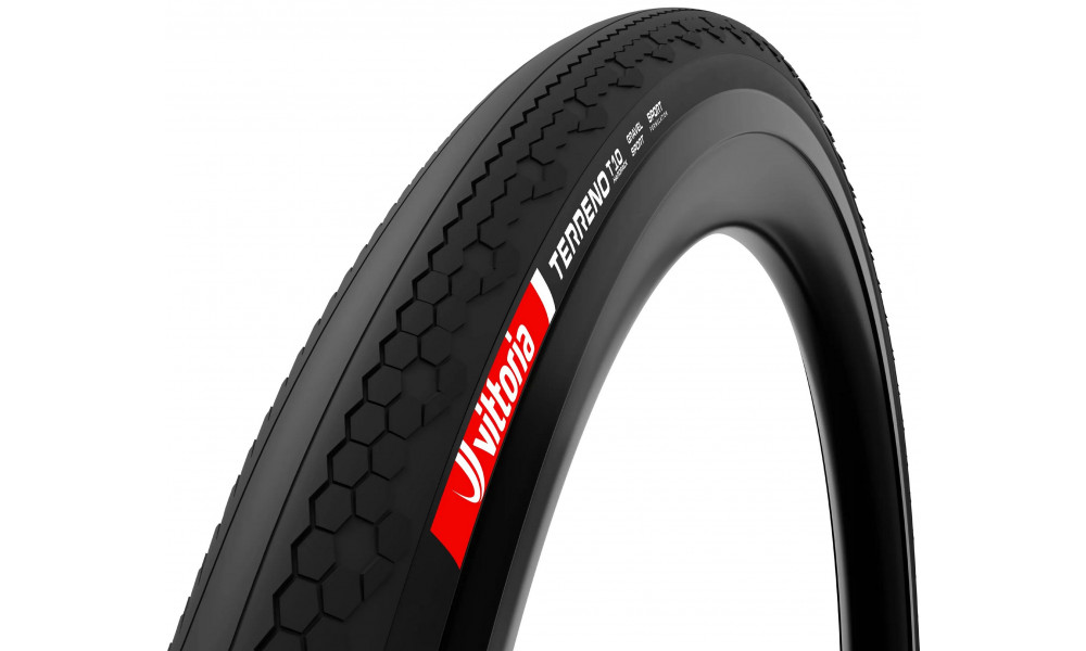 Riepa 28" Vittoria Terreno T10 Hardpack Rigid 700x38c / 40-622 black - 1