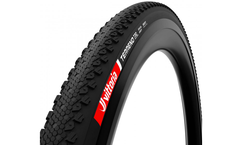 Riepa 28" Vittoria Terreno T30 Fine Loose Rigid 700x35c / 37-622 black - 1