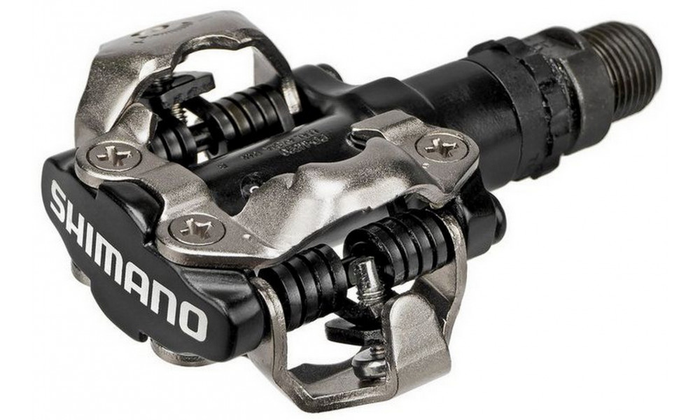Pedāļi Shimano PD-M520 SPD + SM-SH51 black - 1