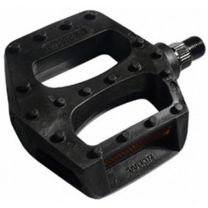 Pedāļi Azimut BMX F1 plastmasas 9/16" lodīšu gultnis un atstarotāji (1016)