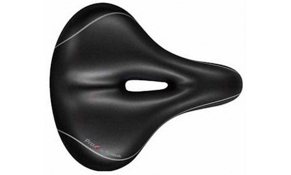 Sēdeklis Velo ProX VL-6115E Elastomer D2 Zone Full Cut GEL - 1