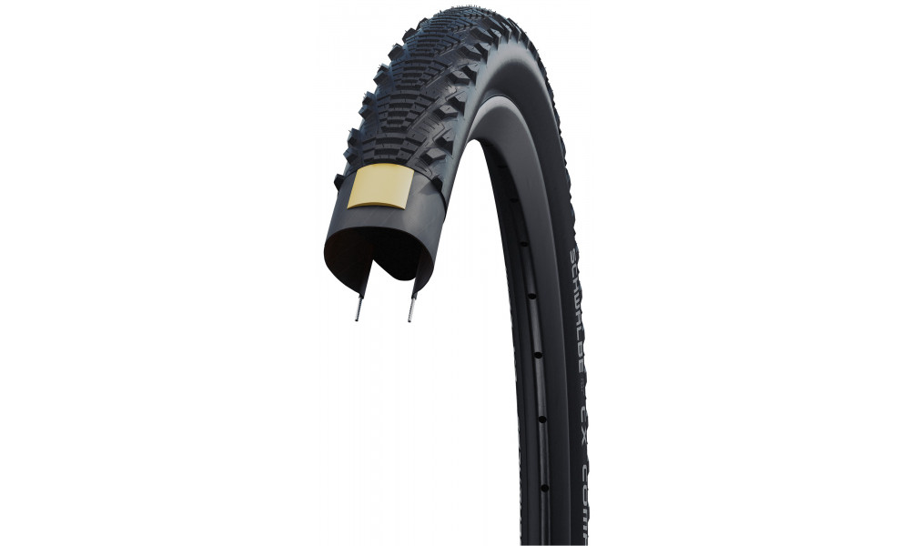 Riepa 26" Schwalbe CX Comp HS 369, Active Wired 50-559 / 26x2.00 Black - 2