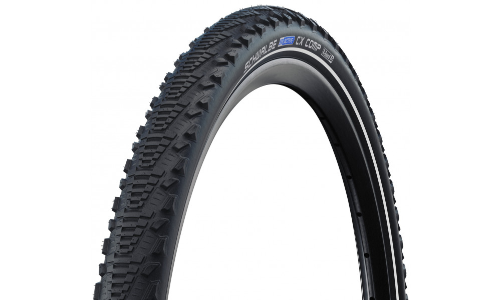 Riepa 28" Schwalbe CX Comp HS 369, Active Wired 40-622 / 28x1.50 Black-Reflex - 1