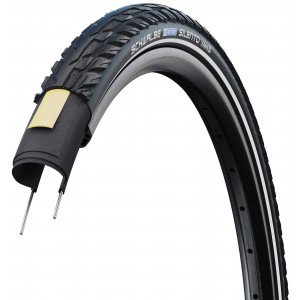 Riepa 28" Schwalbe Silento HS 421, Active Wired 42-622 / 28x1.60 Black-Reflex