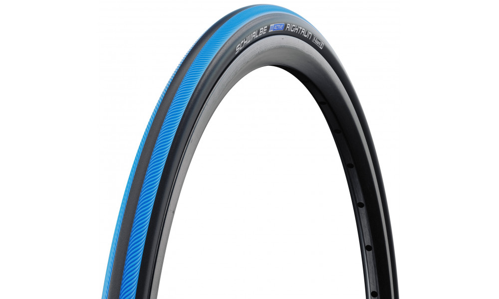 Riepa 24" Schwalbe Rightrun HS 387 Active Wired 25-540 Blue 