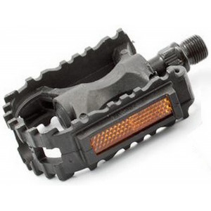 Pedāļi Kids grip plastic 9/16" lodīšu gultnis un atstarotāji (1027)