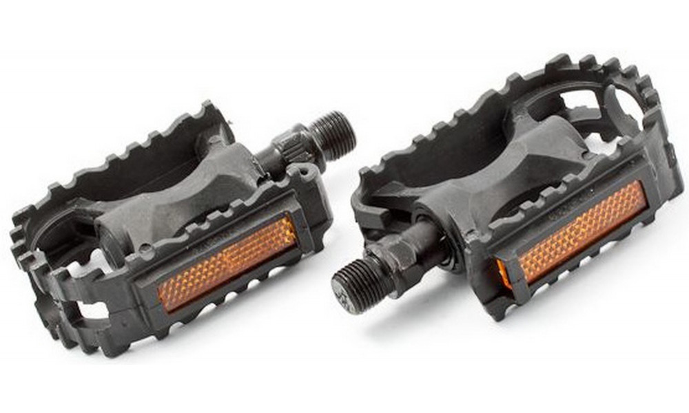 Pedāļi Kids grip plastic 1/2" lodīšu gultnis un atstarotāji (1028) - 2