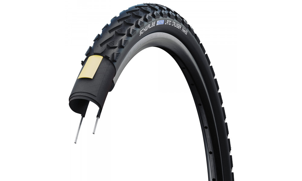 Riepa 24" Schwalbe Land Cruiser HS 450 Active Wired 47-507 Black - 2