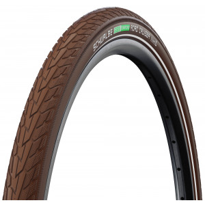 Riepa 28" Schwalbe Road Cruiser HS 484, Active Wired 42-622 / 28x1.60 Brown-Reflex