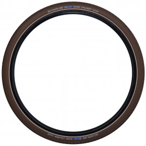 Riepa 28" Schwalbe Road Cruiser HS 484, Active Wired 42-622 / 28x1.60 Brown-Reflex