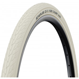 Riepa 28" Schwalbe Road Cruiser HS 484, Active Wired 42-622 / 28x1.60 Creme-Reflex