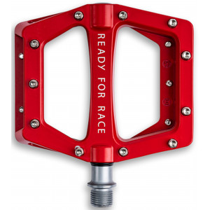 Pedāļi RFR Flat RACE Alu red