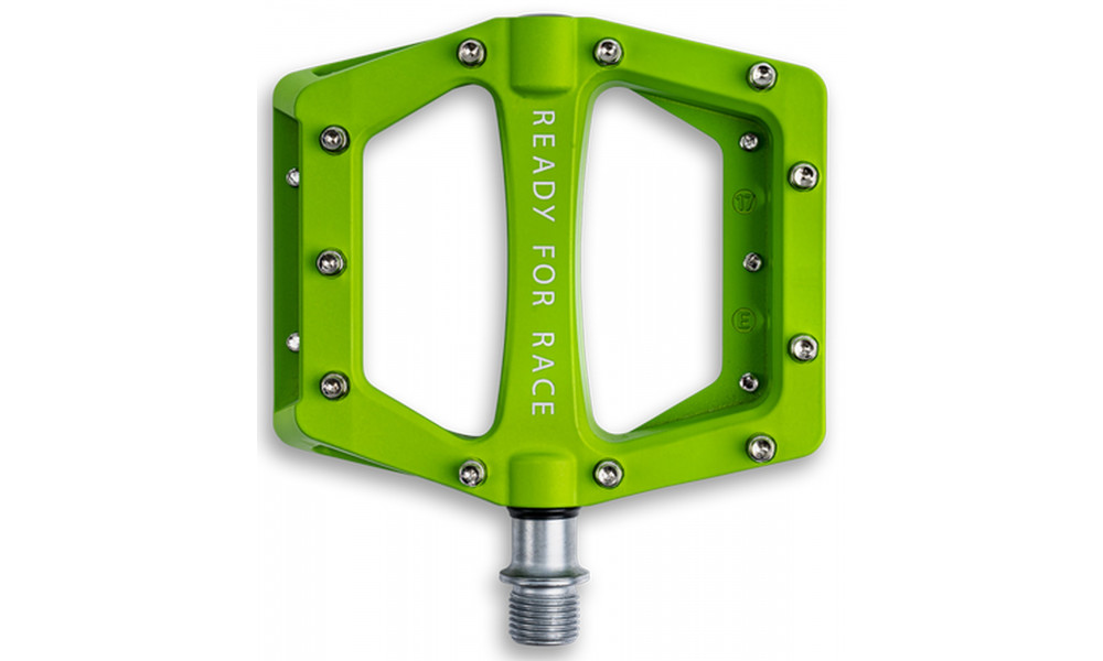 Pedāļi RFR Flat RACE Alu green - 2