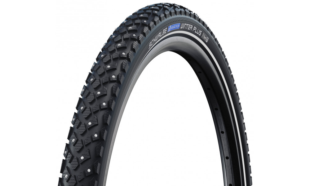 Riepa 28" Schwalbe Marathon Winter Plus HS 396, Perf Wired 35-622 / 28x1.35 Reflex - 1