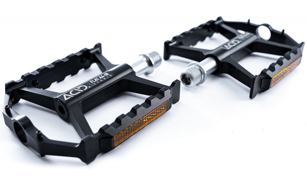 Pedāļi ACID Flat A4-IB Hybrid Alu - 3
