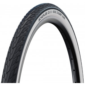 Riepa 28" Schwalbe Road Cruiser HS 484, Active Wired 42-622 / 28x1.60 GreenCompound Whitewall