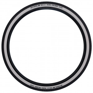 Riepa 28" Schwalbe Road Cruiser HS 484, Active Wired 42-622 / 28x1.60 GreenCompound Whitewall