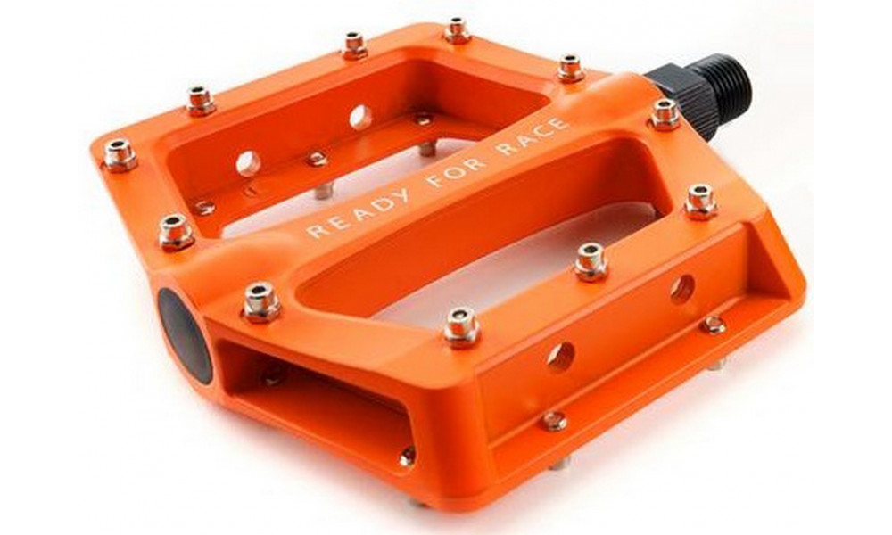 Pedāļi RFR Flat CMPT Alu orange - 1
