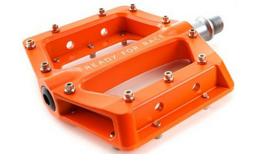 Pedāļi RFR Flat RACE Alu orange - 1
