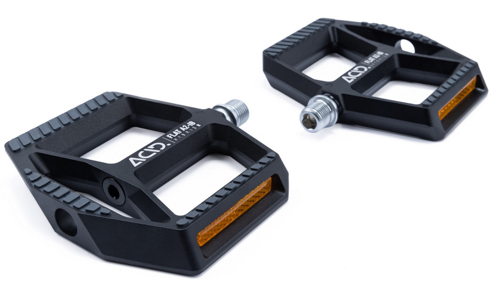 Pedāļi ACID FLAT A2-IB Hybrid R black - 3