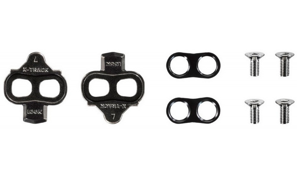 Pedāļu klipši Look X-Track grey - 1