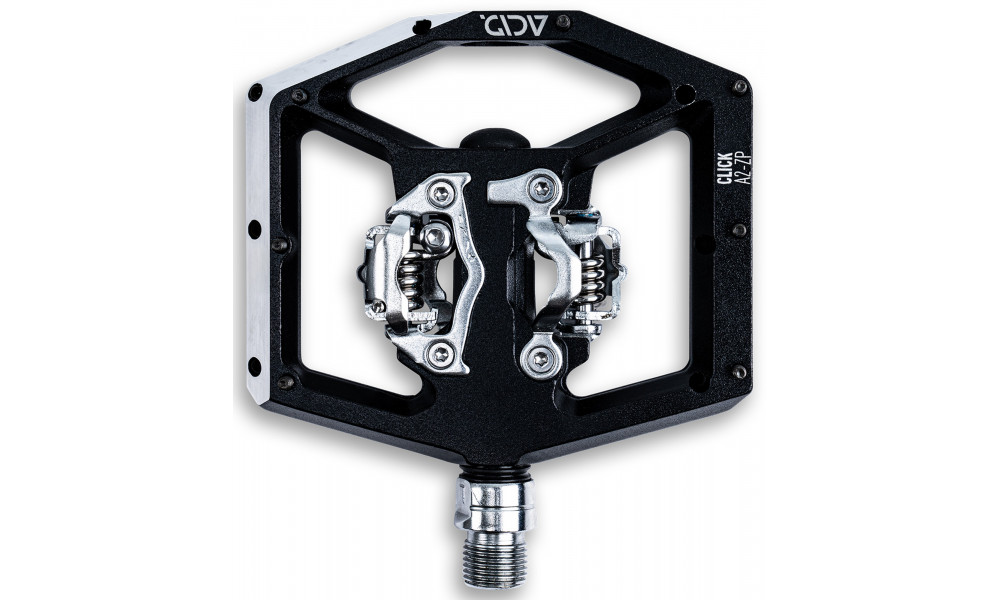 Pedāļi ACID Click A2-ZP SPD Alu black - 2