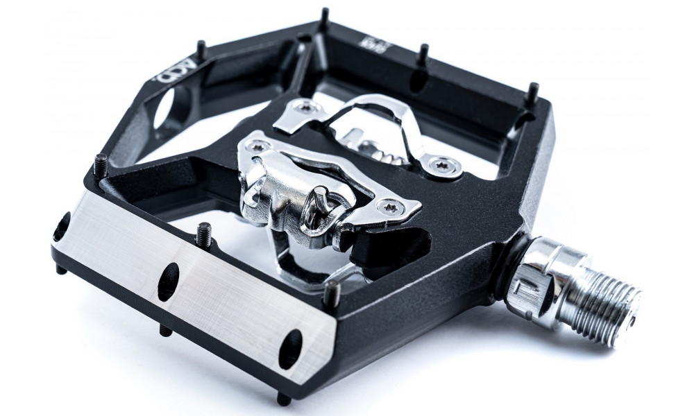 Pedāļi ACID Click A2-ZP SPD Alu black - 4