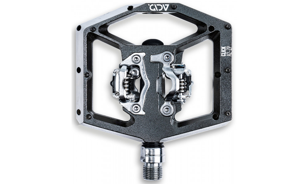 Pedāļi ACID Click A2-ZP SPD Alu grey - 2