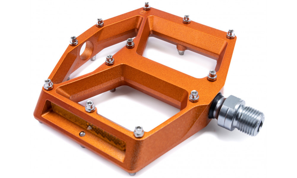 Pedāļi ACID Flat A3-ZP R Alu orange - 4