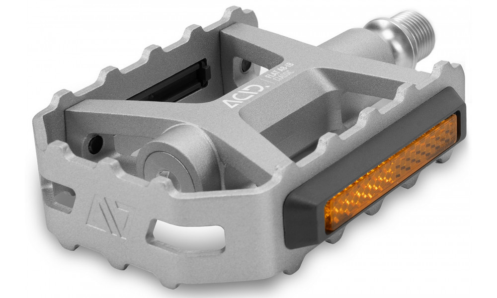 Pedāļi ACID Flat A8-IB Classic Alu silver - 1