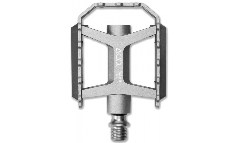Pedāļi ACID Flat A8-IB Classic Alu silver - 2