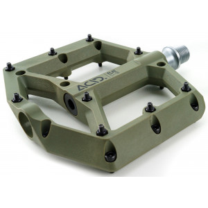 Pedāļi ACID Flat C1-IB plastic olive green