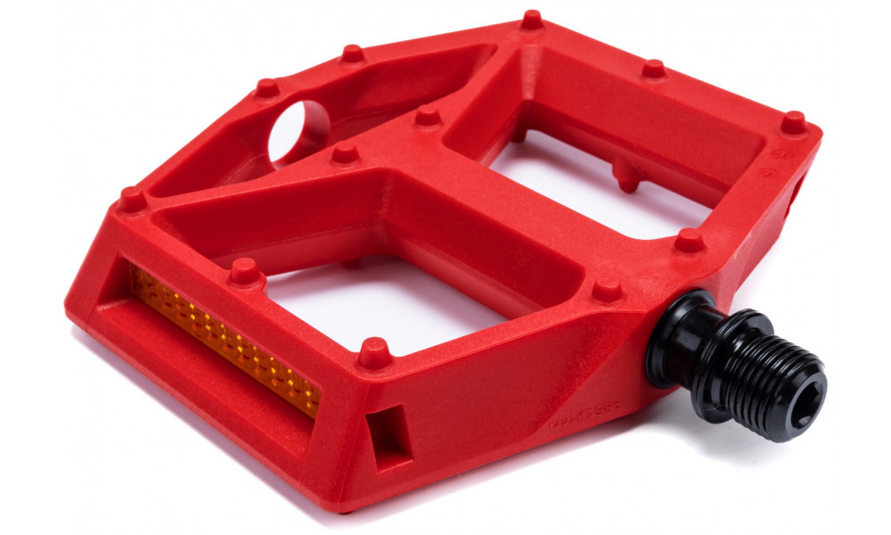 Pedāļi ACID Flat C2-ZP R plastic red - 4