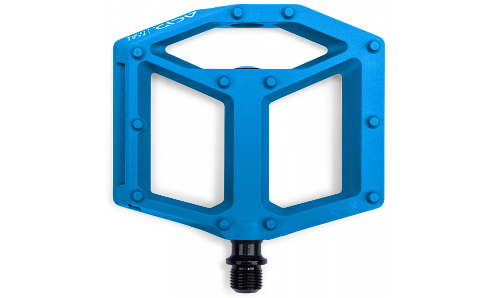 Pedāļi ACID Flat C2-ZP R plastic blue - 2
