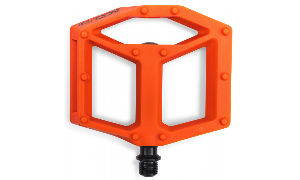 Pedāļi ACID Flat C2-ZP R plastic orange - 2