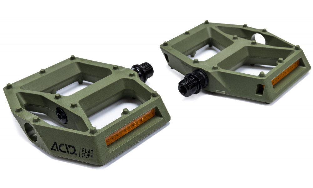 Pedāļi ACID Flat C2-ZP R plastic olive - 3