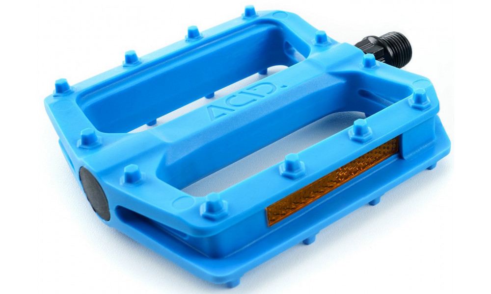 Pedāļi ACID Flat C3-ZP plastic blue - 1