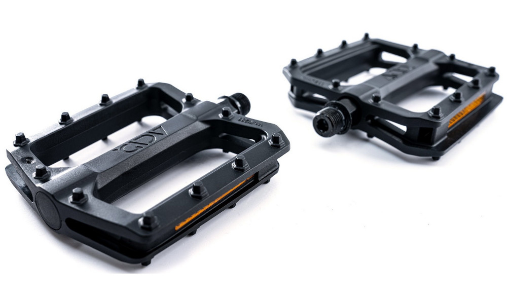Pedāļi ACID Flat C3-ZP plastic black - 3