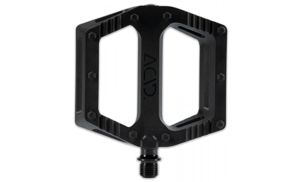 Pedāļi ACID Flat C6-ZP plastic black - 3