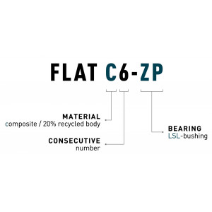 Pedāļi ACID Flat C6-ZP plastic olive