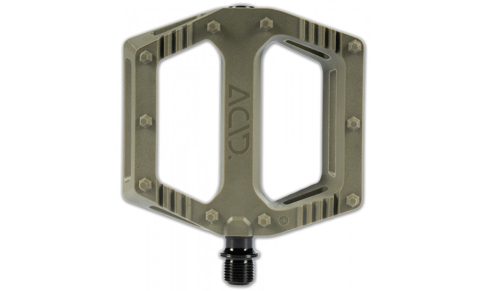 Pedāļi ACID Flat C6-ZP plastic olive - 3