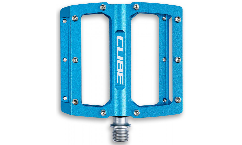 Pedāļi Cube All Mountain Alu blue - 2