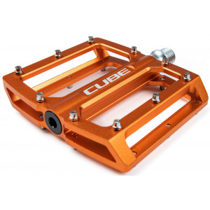 Pedāļi Cube All Mountain Alu X Actionteam orange