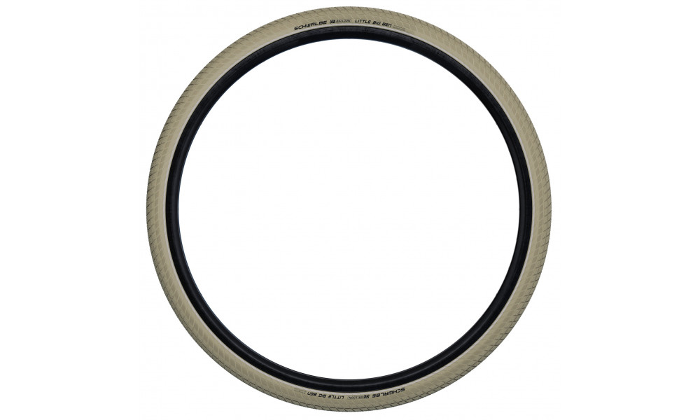 Riepa 28" Schwalbe Little Big Ben HS 439 Active Wired 40-622 / 28x1.50 Creme-Reflex - 2