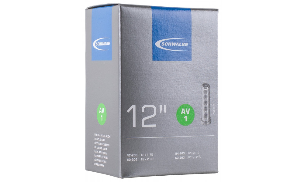 Kamera 12" Schwalbe AV1 (47/62-203) - 1
