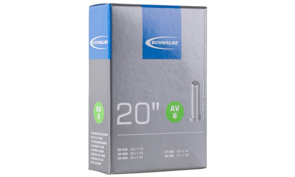 Kamera 20" Schwalbe AV6 (28/40-406) - 1