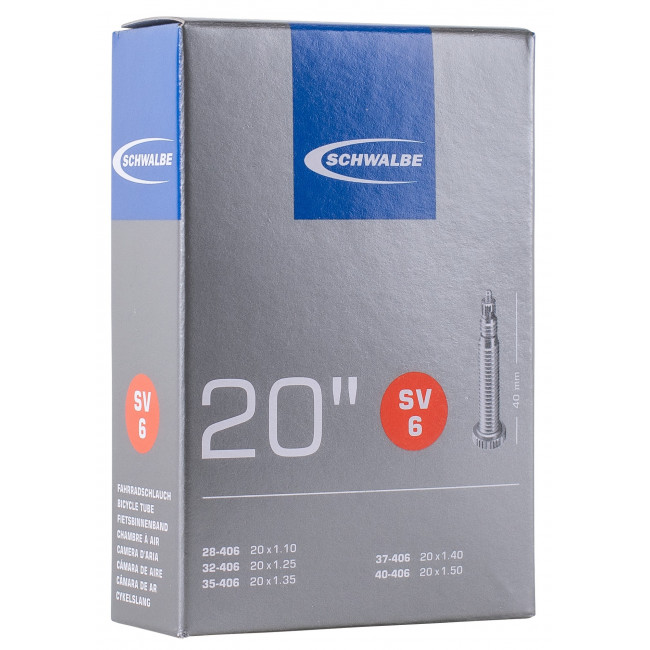 Kamera 20" Schwalbe SV6 (28/40-406)