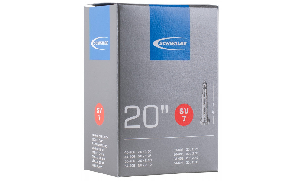 Kamera 20" Schwalbe SV7 (40/62-406) - 1