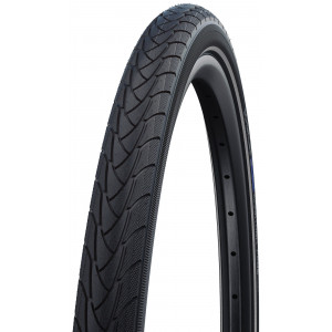 Riepa 28" Schwalbe Marathon Plus HS 348, Perf Wired 28-622 / 700x28C Black-Reflex